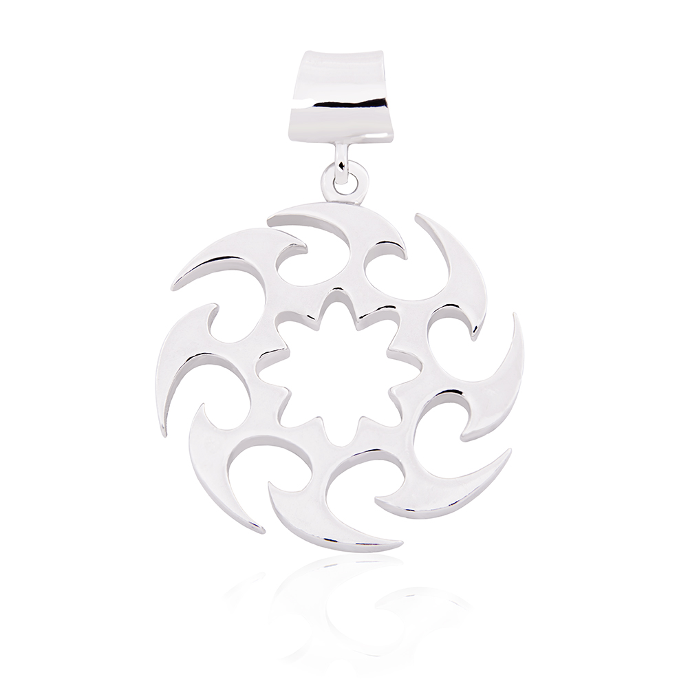 Срібний кулон Коловорот (7155) - 1