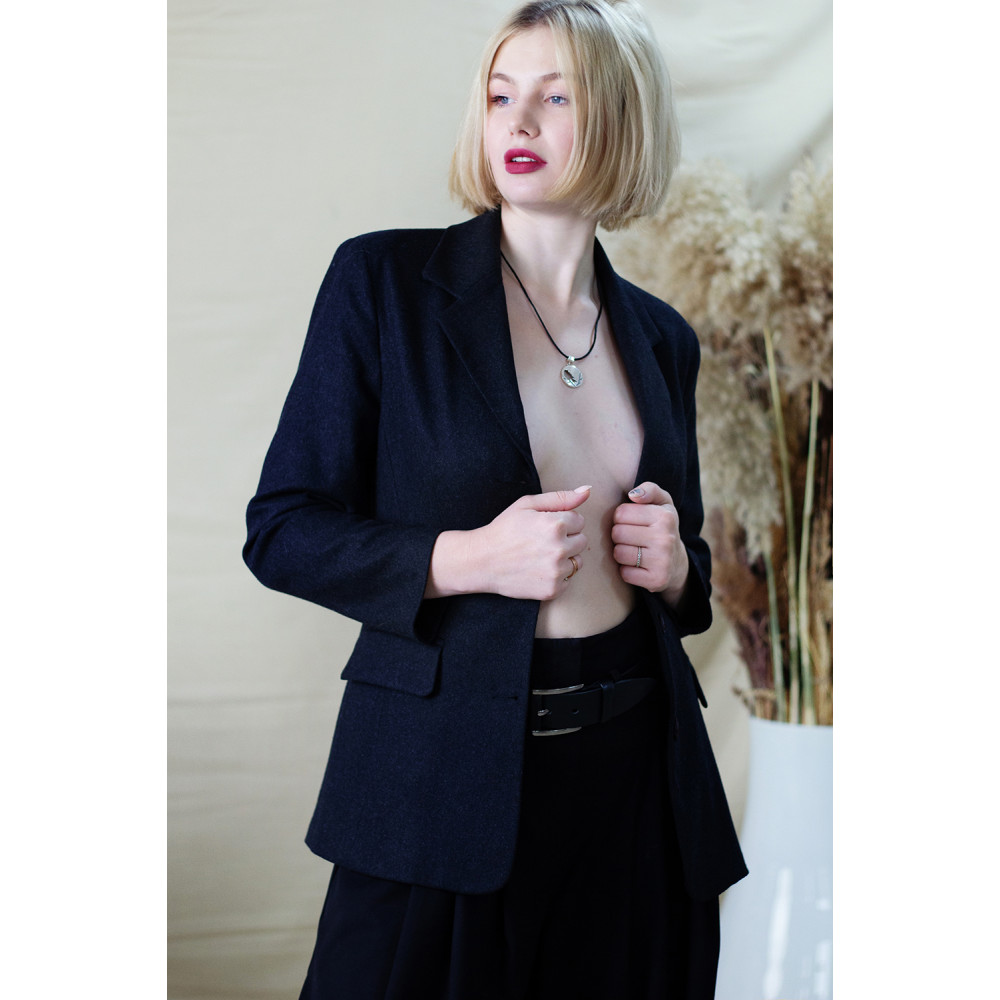 Срібний кулон Пташка на гілці (7158) - 2