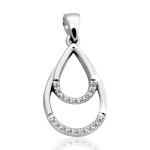 Срібний кулон (7252) - комплект