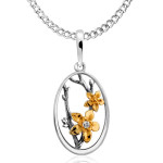 Срібний кулон (7258) - комплект