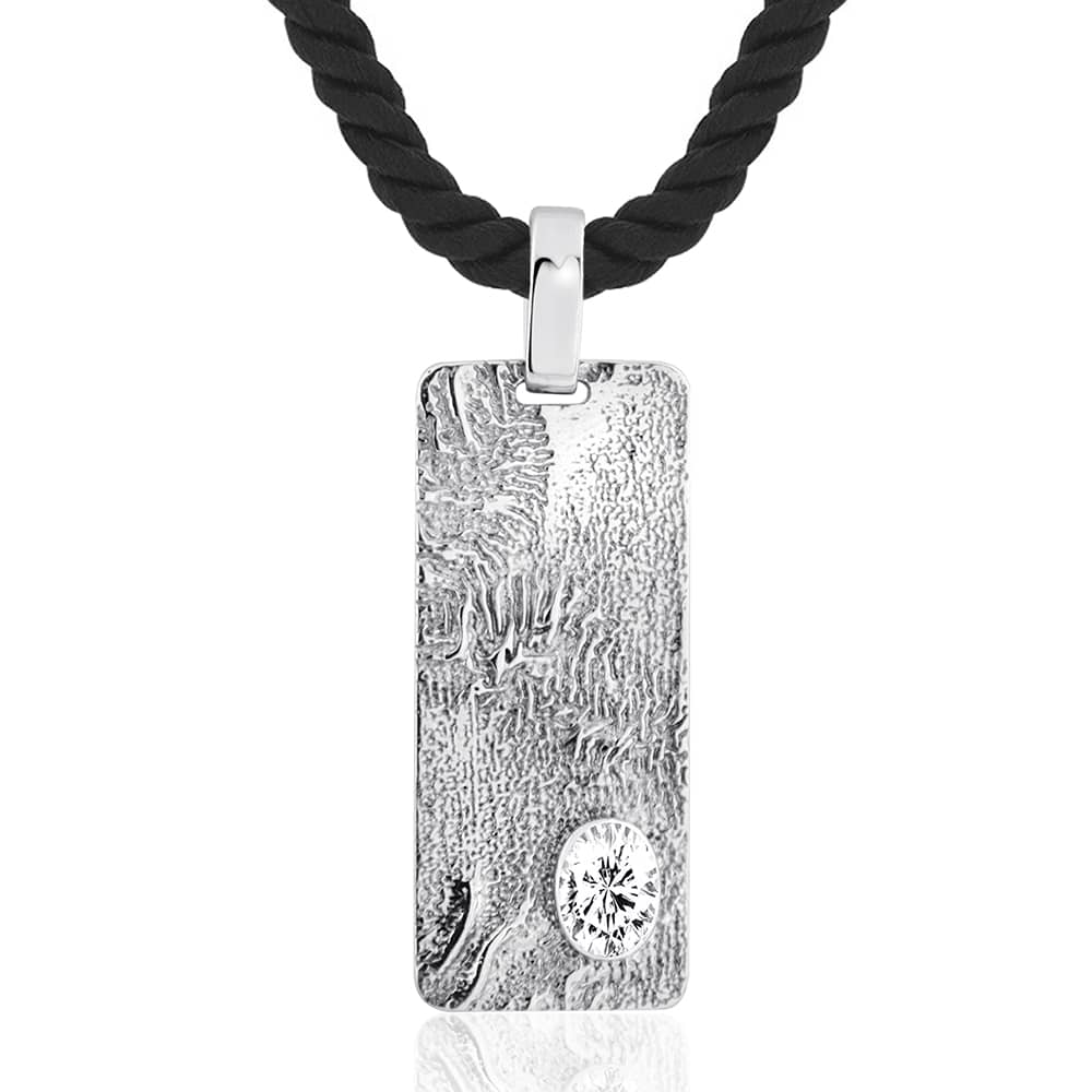 Срібний кулон (7264) - 1