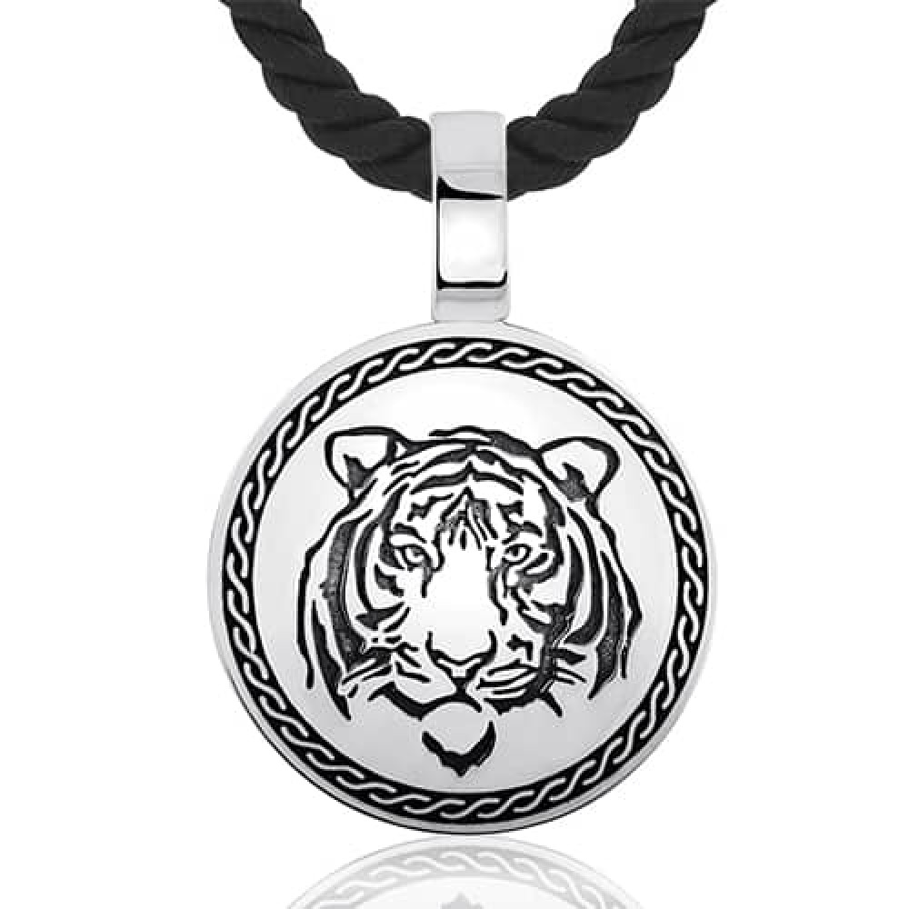 Срібний кулон Тигр (7269) - 1
