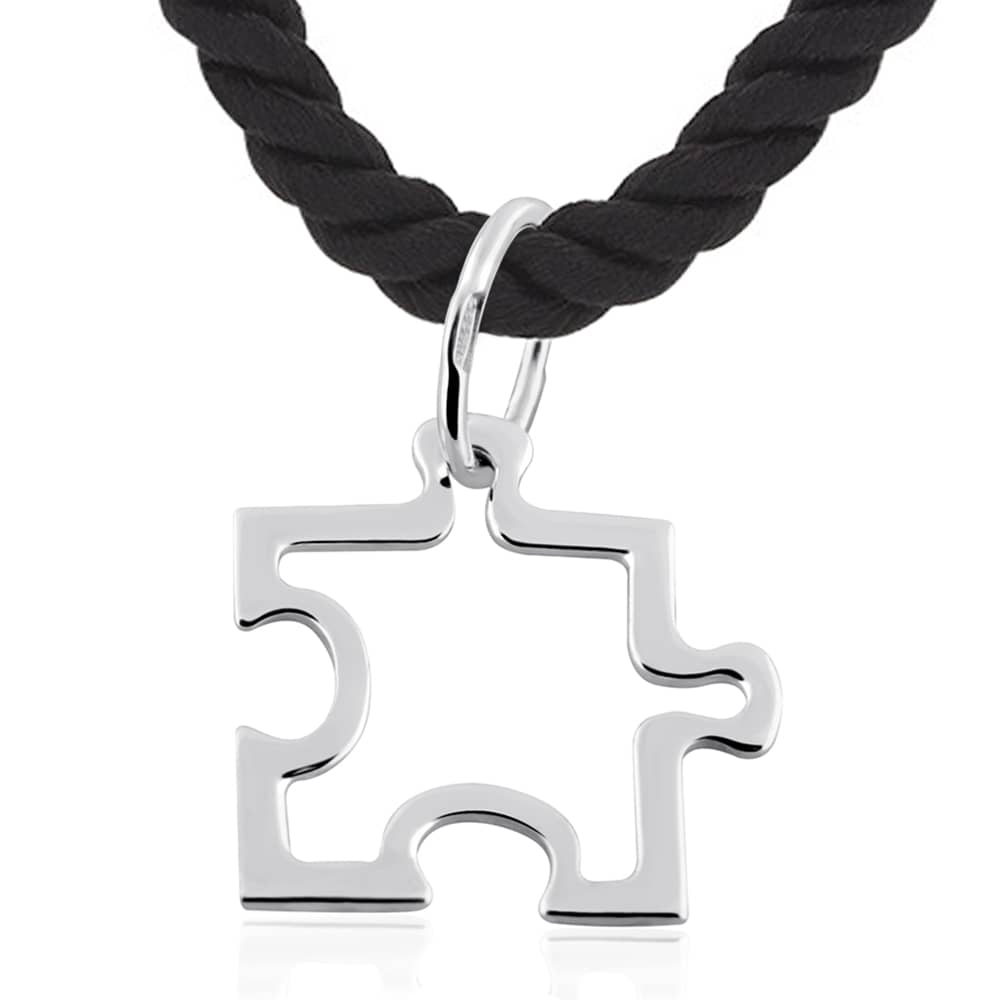 Срібний кулон Пазл (7275) - 1