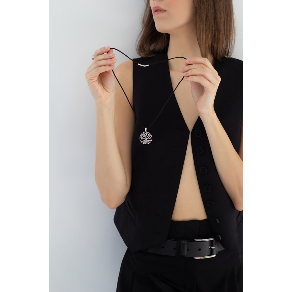 Срібний кулон Дерево життя (7284) - 8