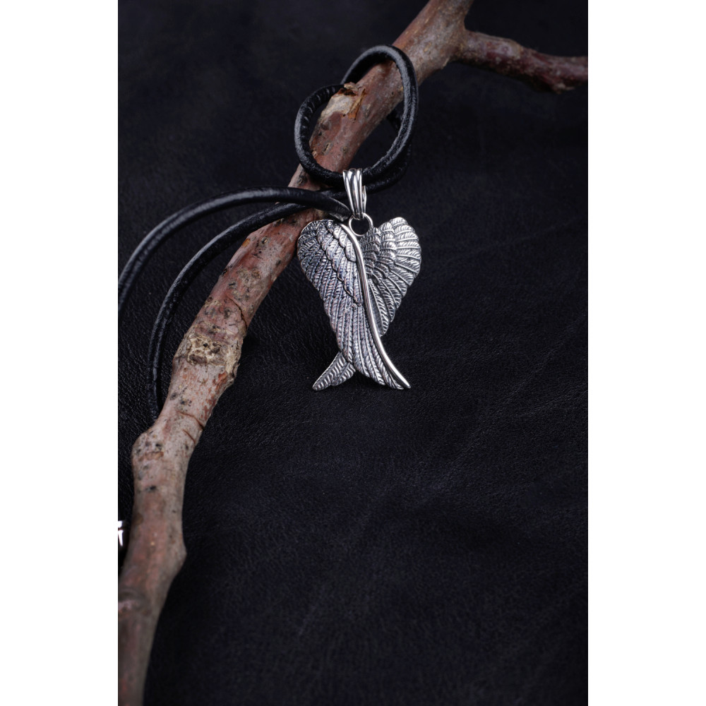 Срібний кулон Крила ангела (7287) - 2