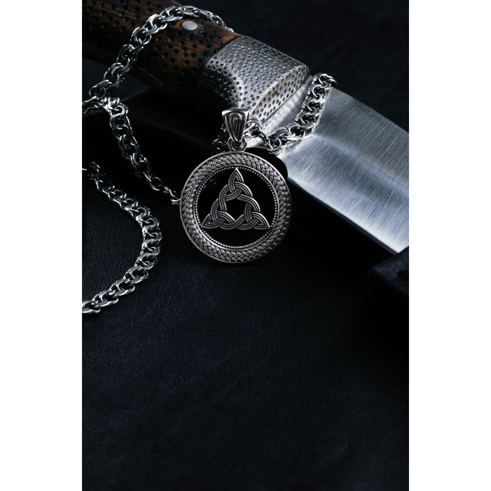 Срібний кулон Триглав (7295) - 5