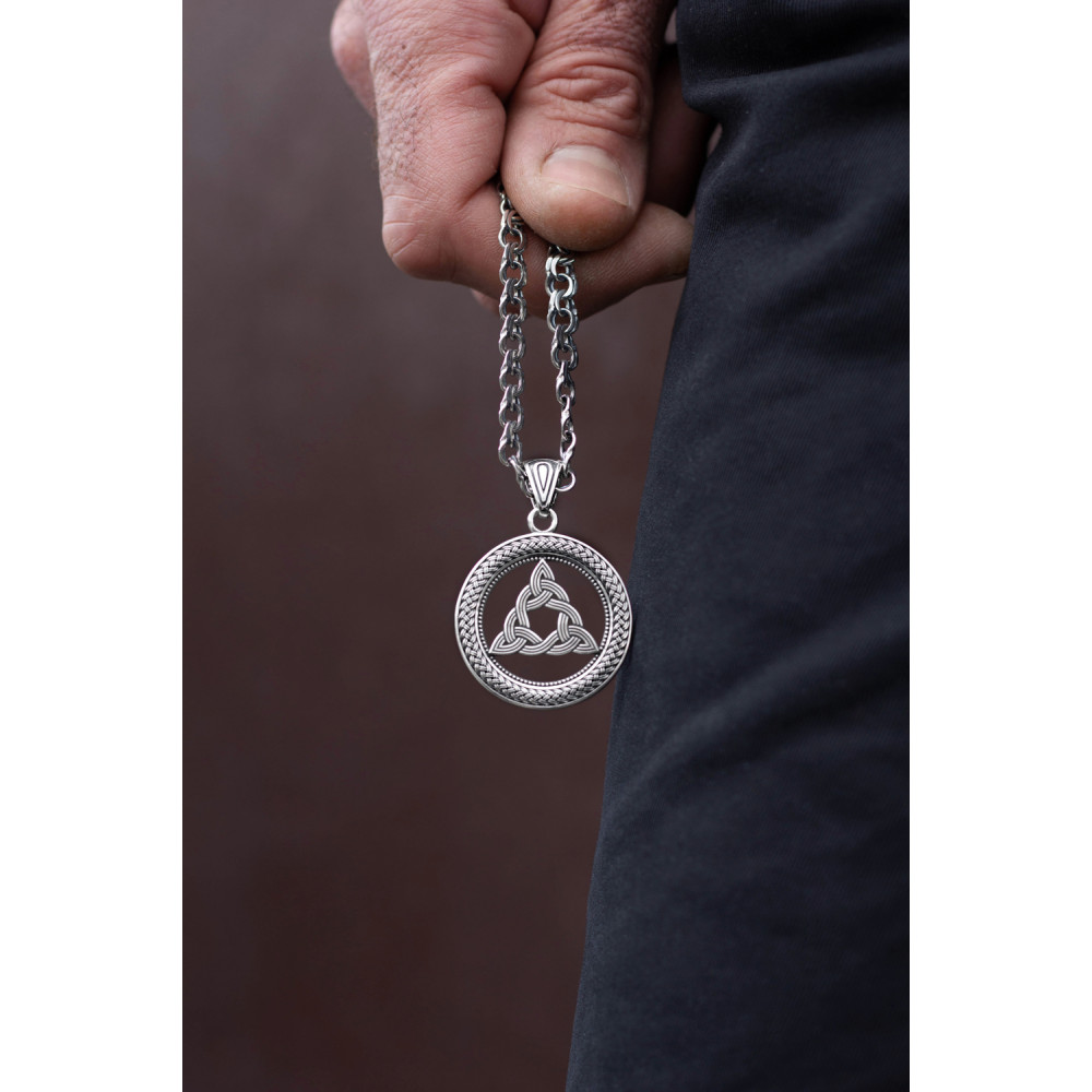 Срібний кулон Триглав (7295) - 9