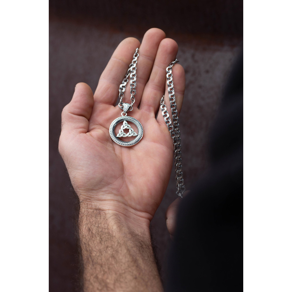 Срібний кулон Триглав (7295) - 11