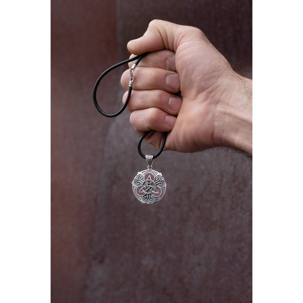 Срібний кулон Триглав (7301) - 3