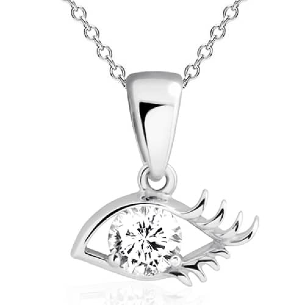 Срібний кулон Око (7306) - 1