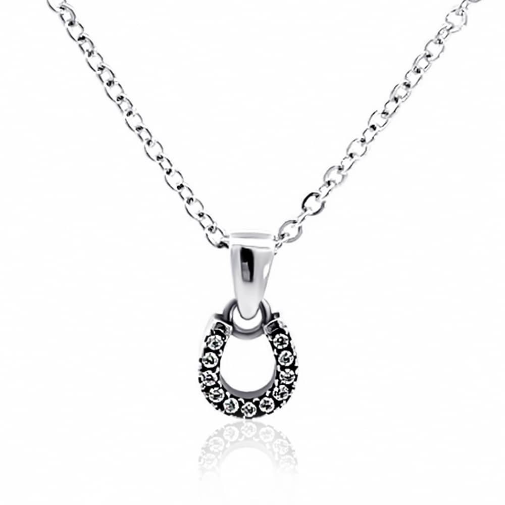 Срібний кулон Підкова (7312) - 1