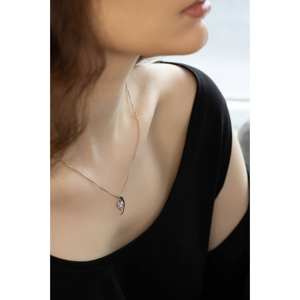 Срібний кулон (7333) - 7