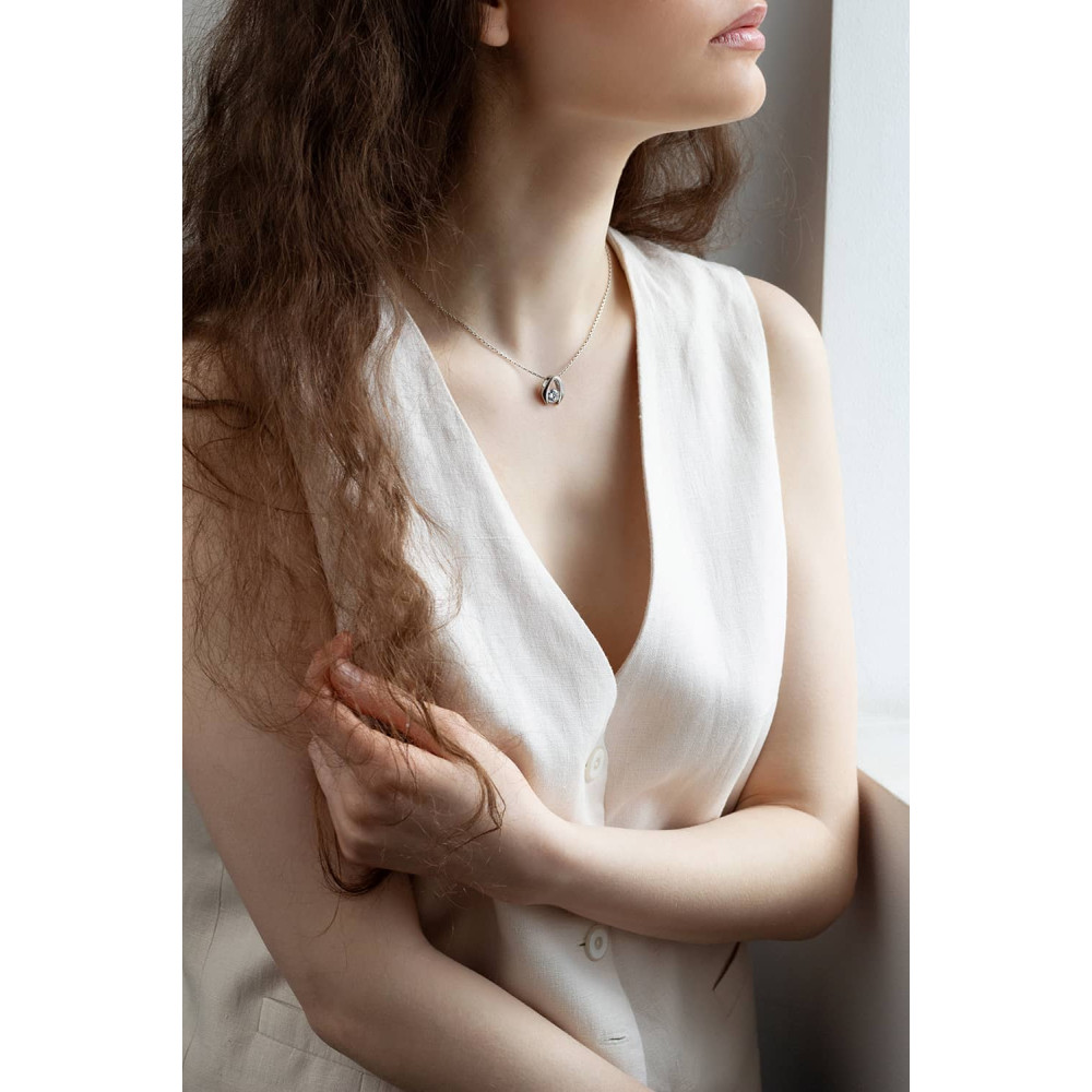 Срібний кулон (7334) - 3