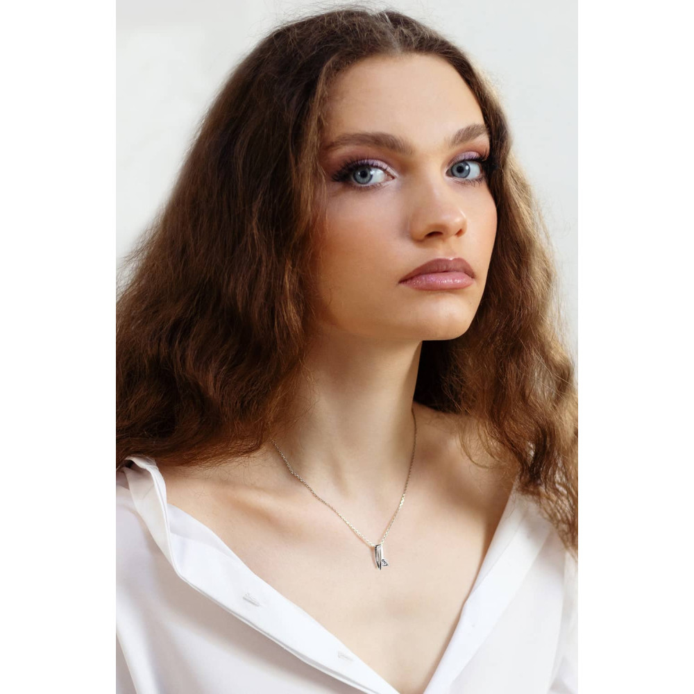 Срібний кулон (7335) - 7