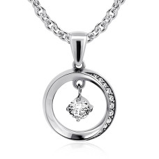 Серебряный кулон (7341)