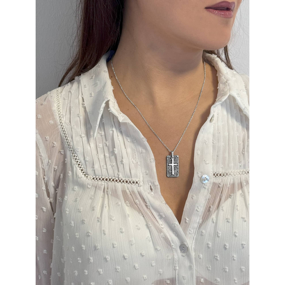 Срібний кулон Від згубної пошесті (7342) - 3