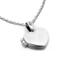 Срібний кулон Сердечко (7352)