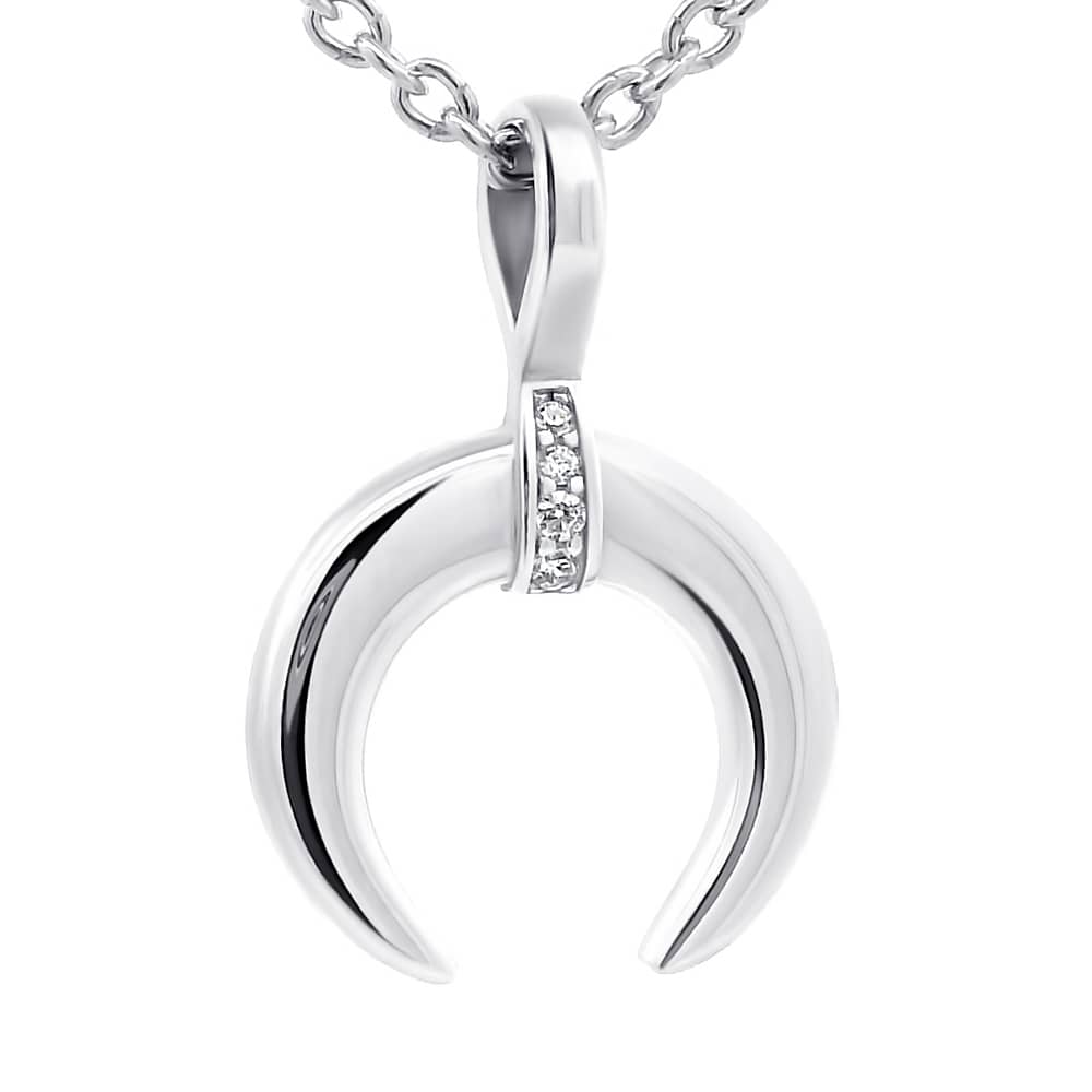 Срібний кулон Лунниця (7365) - 1