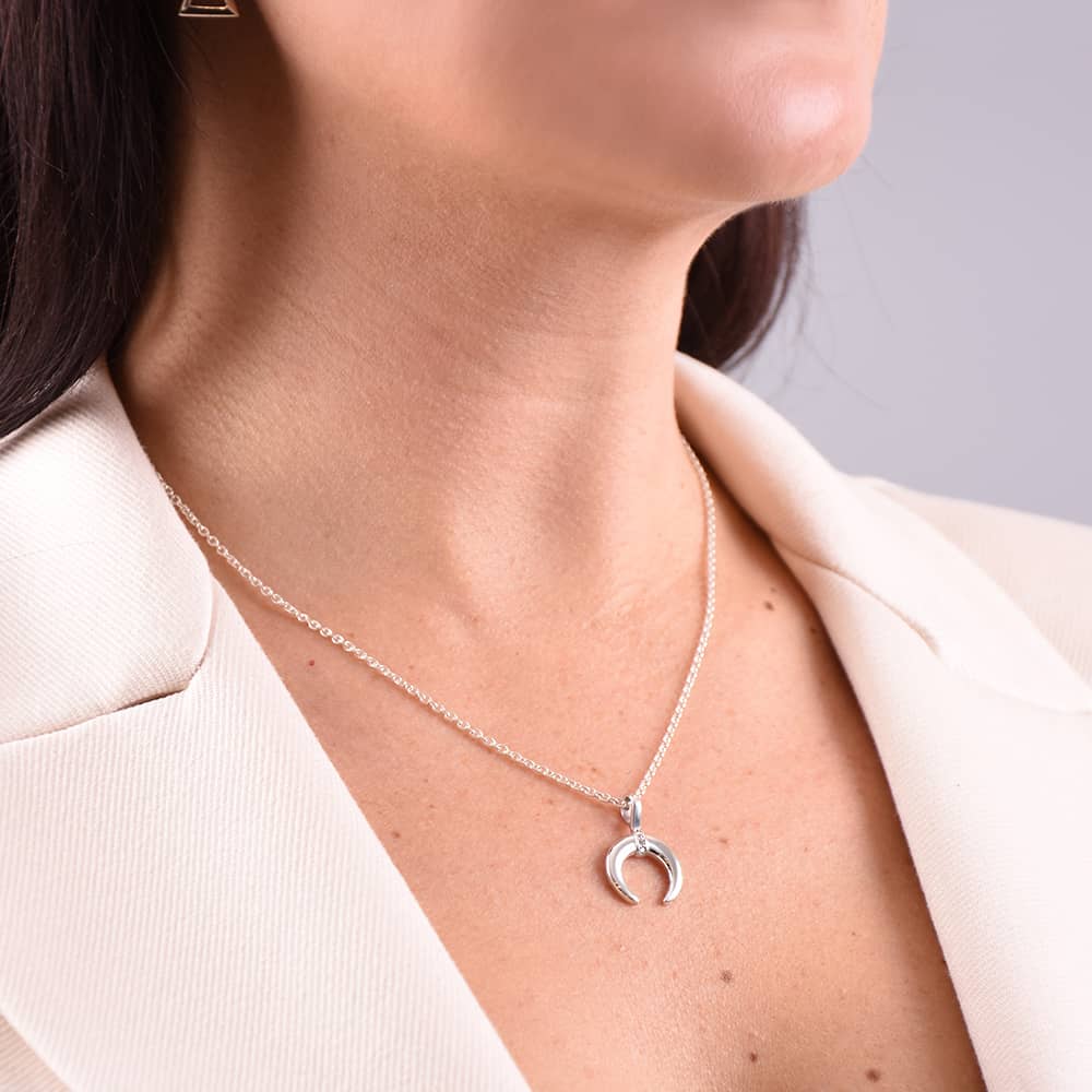 Срібний кулон Лунниця (7365) - 5