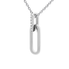 Срібний кулон (7370)