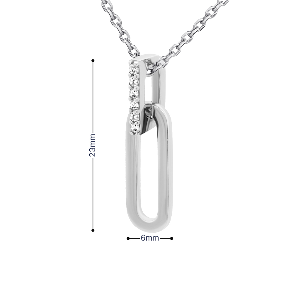 Срібний кулон (7370) - 3