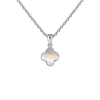 Срібний кулон Конюшина з перламутром (7371.2) Рекомендації для вас