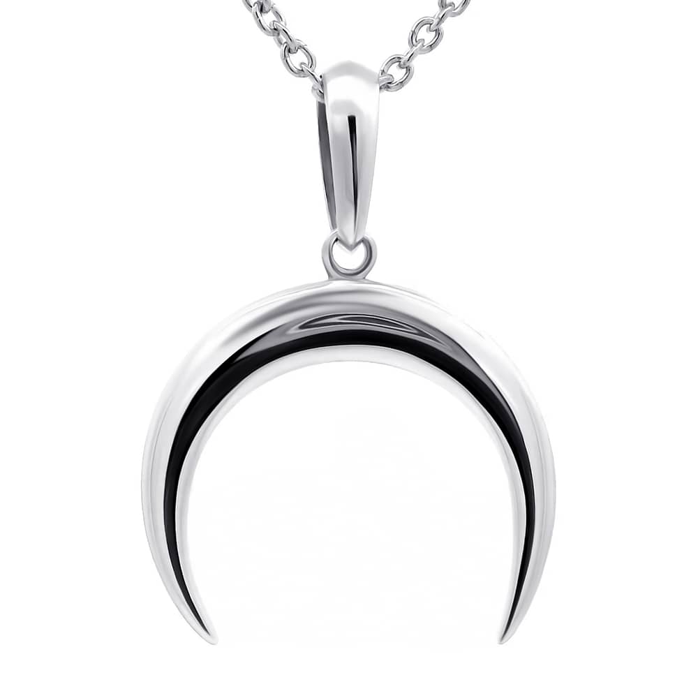 Срібний кулон Лунниця (7373) - 1