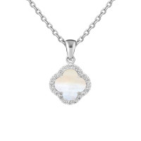 Срібний кулон Конюшина з перламутром (7374.2) Рекомендації для вас