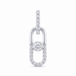  Срібний підвіс  (7382) - комплект