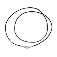 Шовкова чорна нитка з сріблом на шию (8022-1) Рекомендації для вас