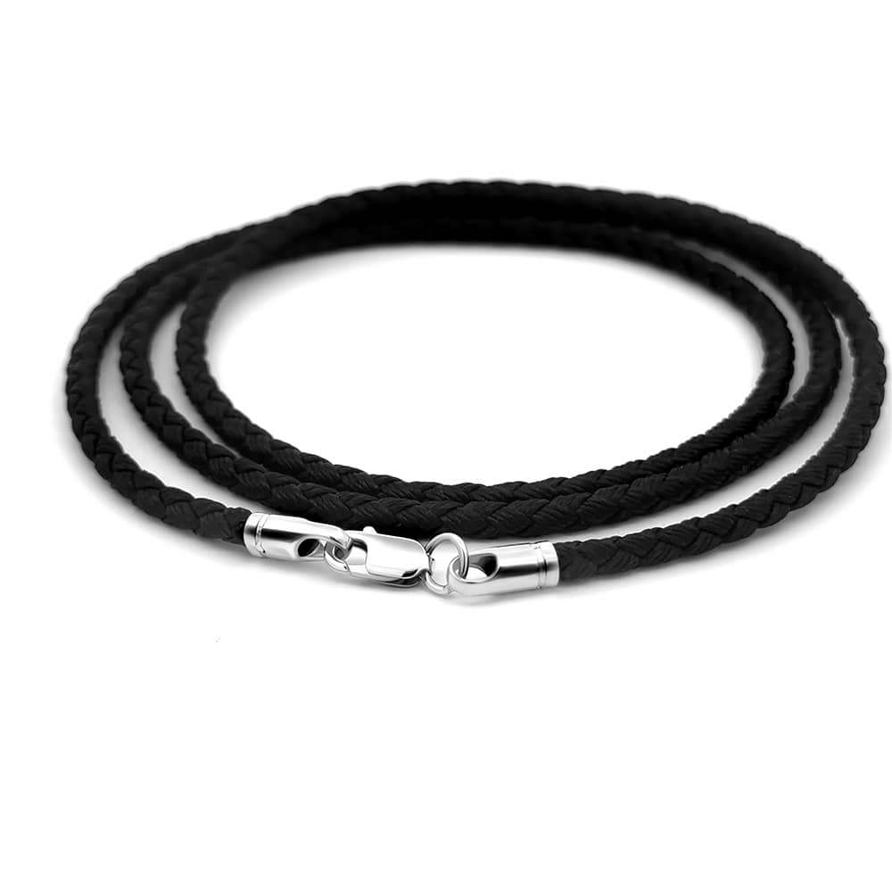 Шнурок шовковий зі сріблом (8027) - 4