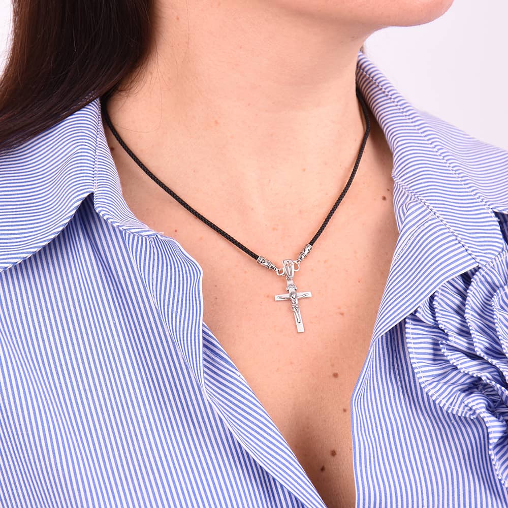 Шнурок шовковий зі сріблом (8033) - 3