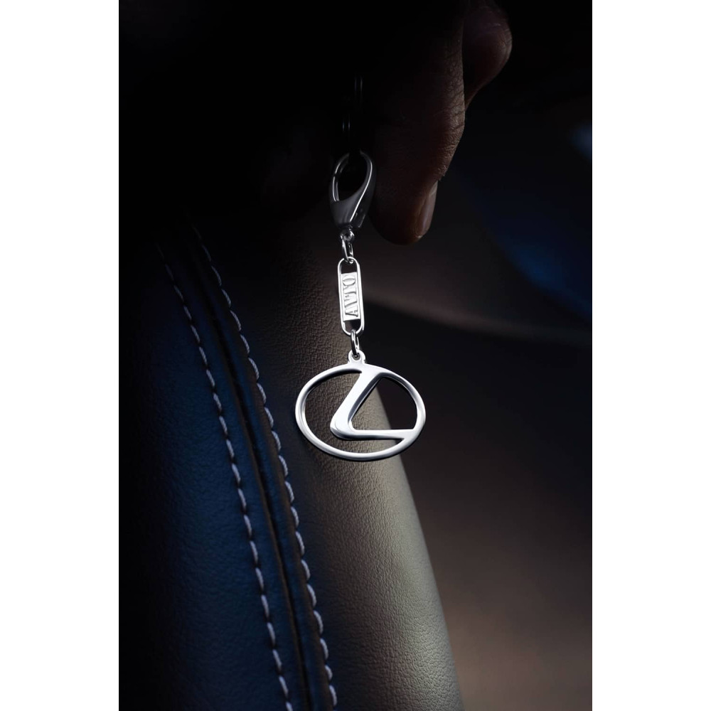 Срібний брелок Lexus (Лексус) (9001.1) - 2