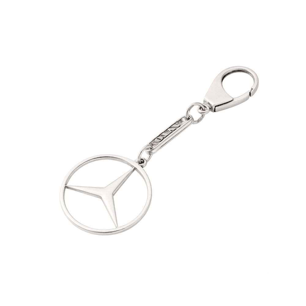 Серебряный брелок Mercedes (Мерседес) (9003.1) - 1