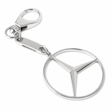 Серебряный брелок Mercedes (Мерседес) (9003.2)