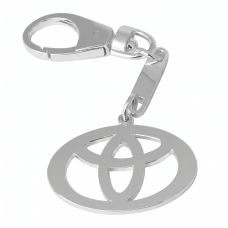 Серебряный брелок TOYOTA (Тойота) (9005)