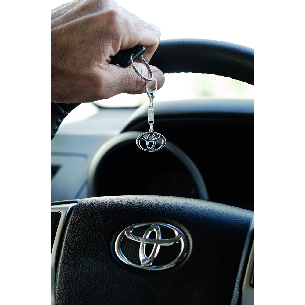 Срібний брелок TOYOTA (Тойота) (9005.1) - 3