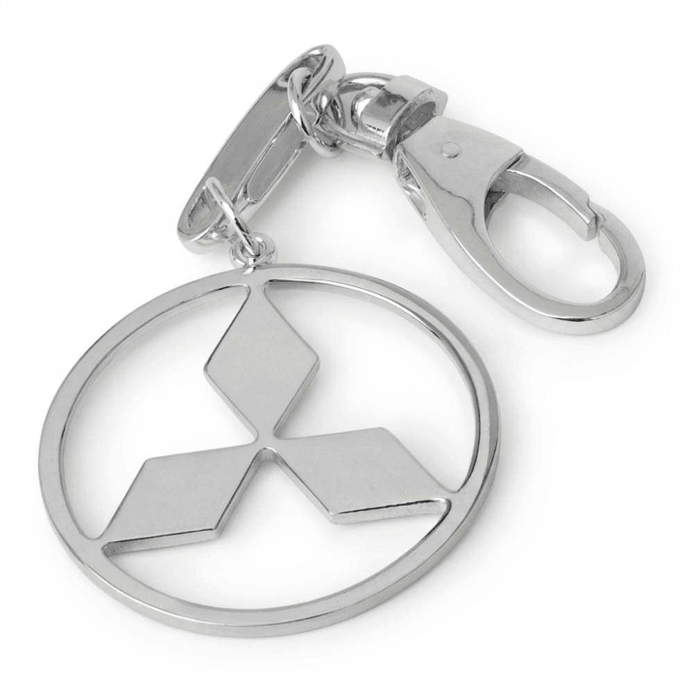 Серебряный брелок Mitsubishi (Мицубиси) (9006) - 1