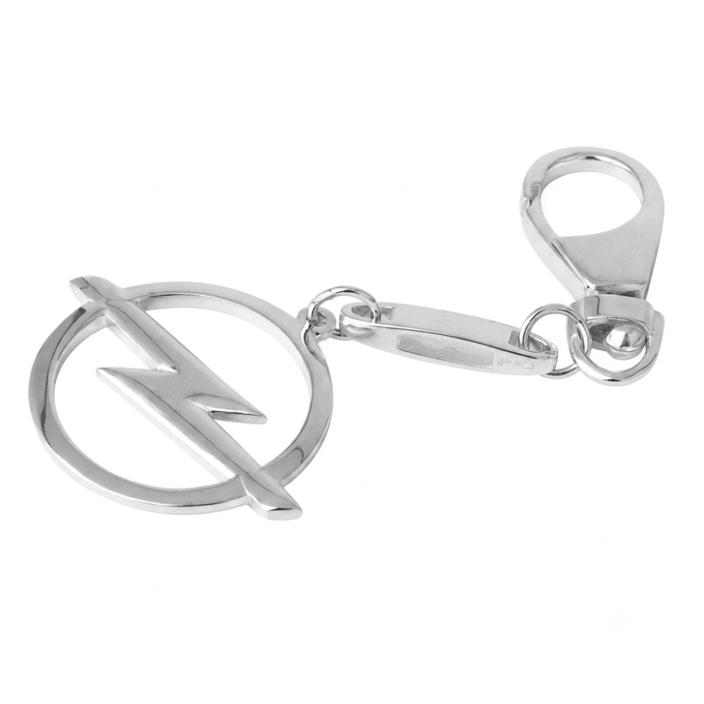 Срібний брелок Opel (Опель) (9007) - 1