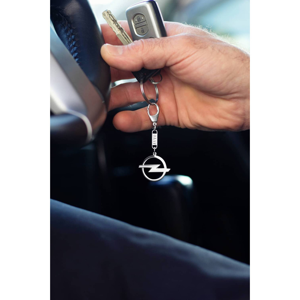 Срібний брелок Opel (Опель) (9007.1) - 3