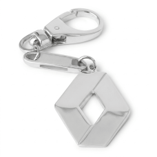 Серебряный брелок Renault (Рено) (9008)