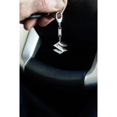 Серебряный брелок SUZUKI (Сузуки) (9009.1) - 2