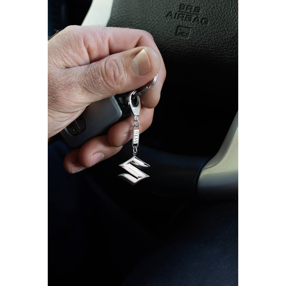 Срібний брелок SUZUKI (Сузукі) (9009.1) - 2