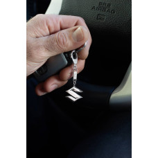Серебряный брелок SUZUKI (Сузуки) (9009.1) - 2
