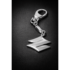 Серебряный брелок SUZUKI (Сузуки) (9009) - 2
