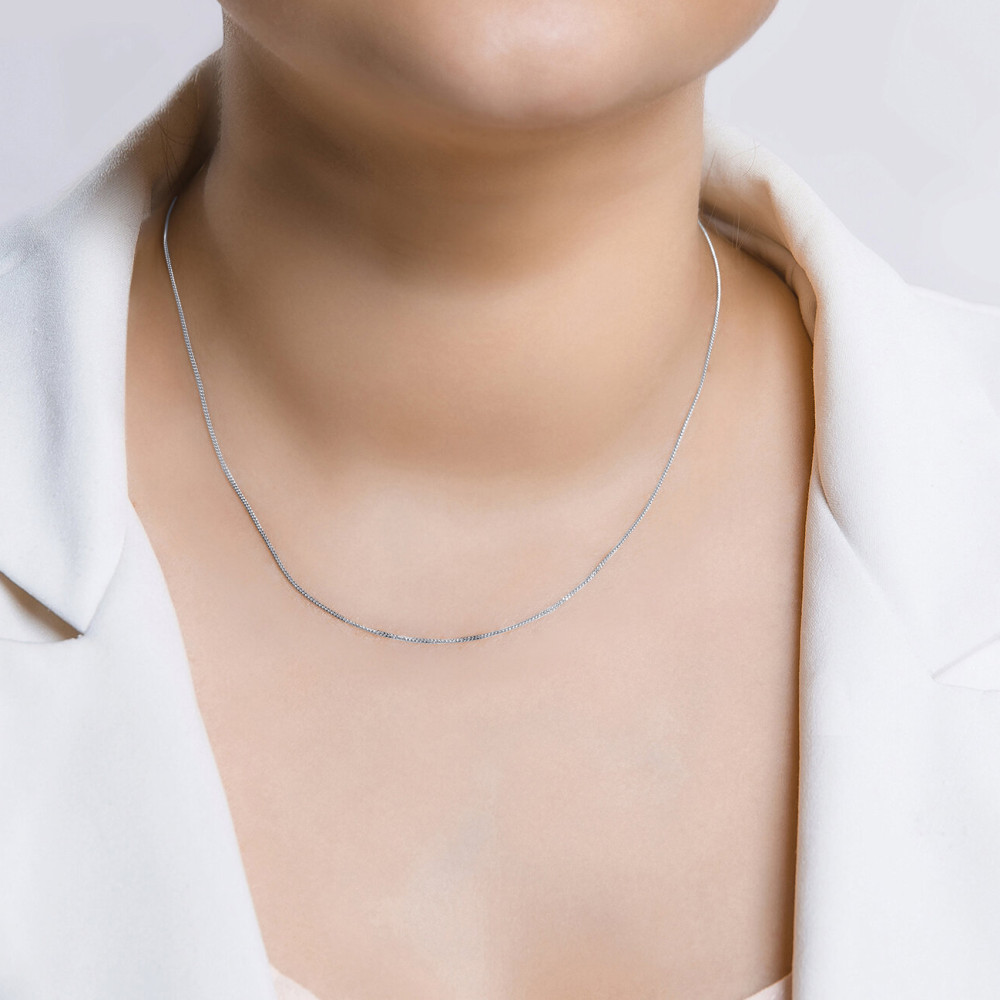 Срібний ланцюг Панцир (16009.30) - 3