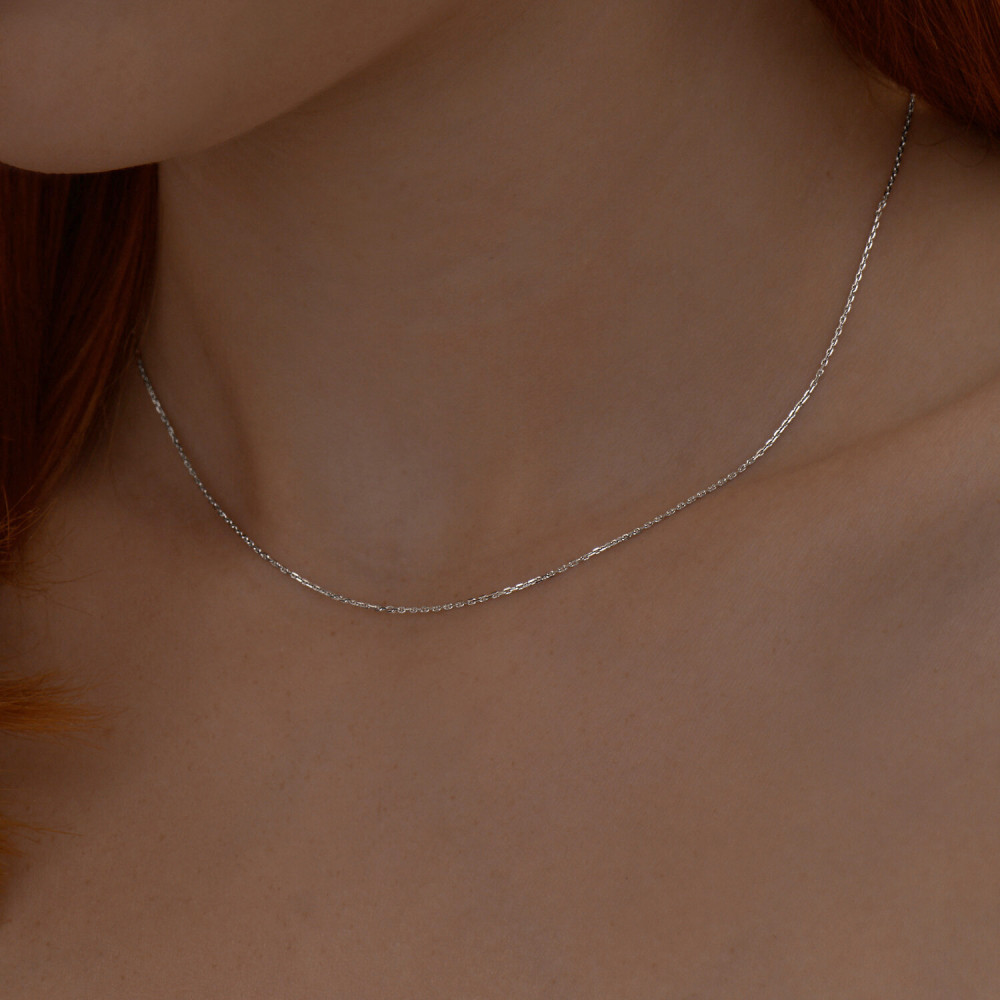 Срібний ланцюг Якір (16001.35) - 3