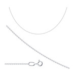Серебряная цепь Якорь (16001.50) - комплект