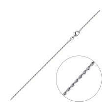 Срібний ланцюг подвійний Корд (16010.40)