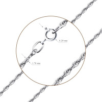 Срібний ланцюг потрійний Корд (16011.30) Рекомендації для вас - 2